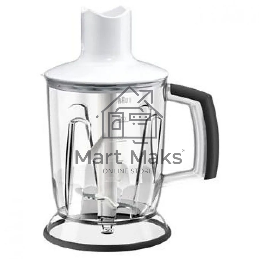 Блендер погружной Braun MQ3045 APERITIVE 700Вт белый/синий