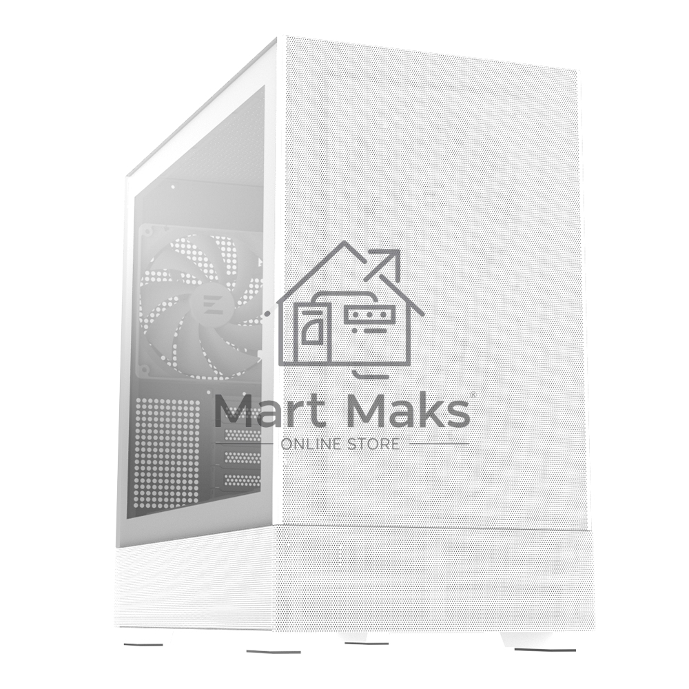 Компьютерный корпус ZALMAN P30 AIR, MATX, WHITE, WINDOW, 2xCombo (3.5'' or 2.5''), 3x2.5