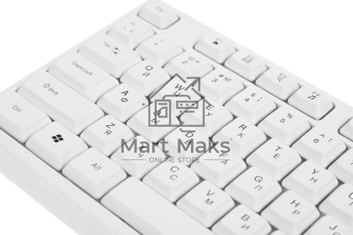 Комплект клавиатура + мышка Defender LINE MOTION C-977 RU белый