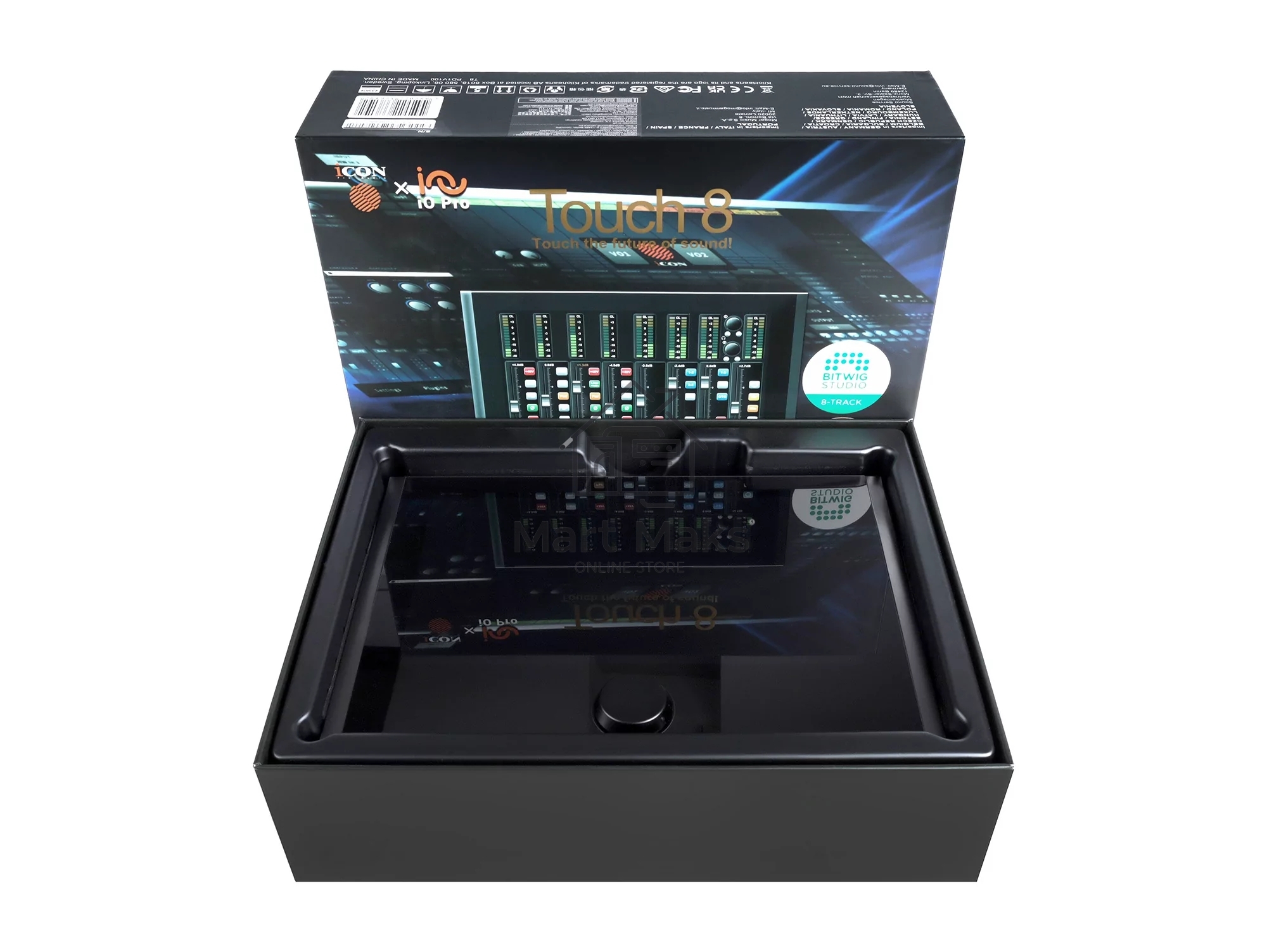 Аудиоинтерфейс USB 110313A3002 Icon Touch 8 24 бит/192 кГц.