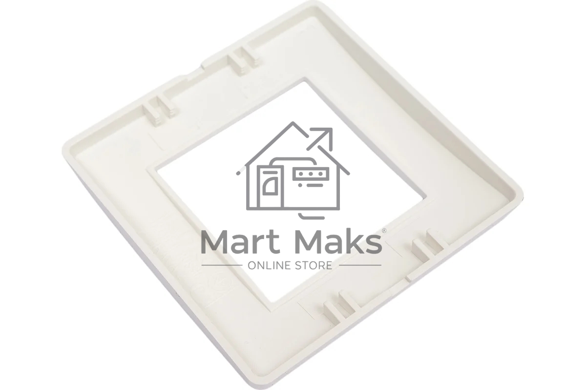 Рамка 1-м 2мод. Brava белый ДКС 75010W