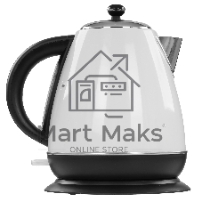 Чайник электрический Hyundai HYK-S4502 1.7 л, 2200 Вт, жемчужный/черный (корпус: нержавеющая сталь/пластик)