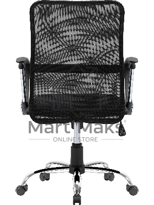 Кресло Defender RIVELLON черный, сетка, 110 кг, механизм качания