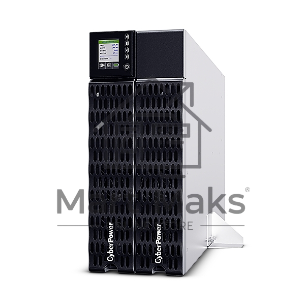 Источник бесперебойного питания CyberPower OL10KERTHD Online 10000VA/10000W USB/RS-232/Dry/EPO/SNMPslot/BM/ENV/RJ11/45/ВБМ (6 IEC С13, 1 IEC C19, terminal)