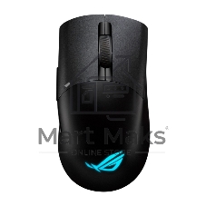 Мышь беспроводная/проводная ASUS ROG Keris Wireless AimPoint черный, 36000 dpi, радиоканал, Bluetooth, USB, кнопки - 5