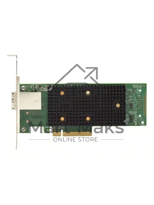 Адаптер SAS 9400-8e OEM (05-50013-01) PCIe 3.1 x8 LP, Tri-Mode SAS/SATA/NVMe 12G HBA, 8port(2*ext SFF8644), 3408 IOC