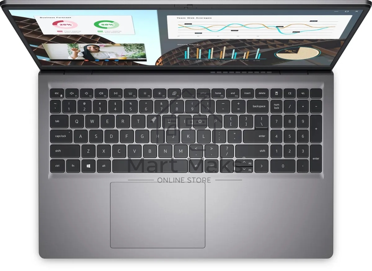 Ноутбук Dell Vostro 3530 Core i5 1335U 8Gb SSD512Gb Intel UHD Graphics 15.6