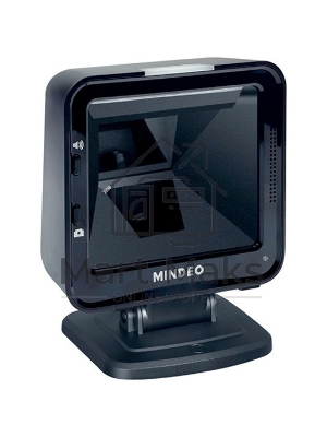 Сканер штрих-кода стационарный MINDEO MP8610 USB презентационный, 2D имидж, USB, черный