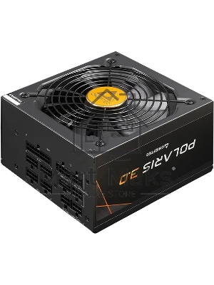 Блок питания Chieftec Polaris 3.0 PPS-1050FC-A3, 1050Вт, 80 PLUS Gold, 135мм, модульный, черный