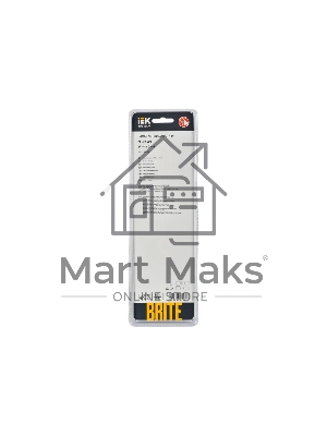 Рамка 4-местная IEK BRITE РУ-4-2-БрЧ (BR-M42-G-K02) стекло черный