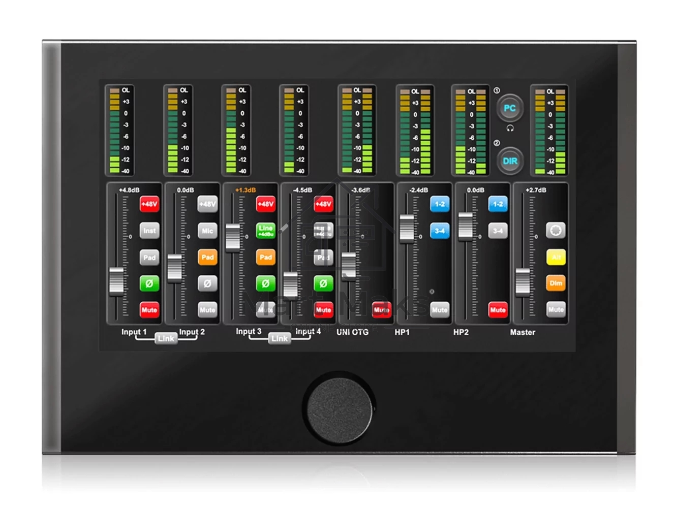 Аудиоинтерфейс USB 110313A3002 Icon Touch 8 24 бит/192 кГц.