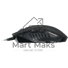 Мышь проводная A4Tech Bloody Q51 черный, 3200 dpi, USB, кнопки - 8