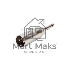Переходник аудио FORCE CFA-012XLR (M) 3-pin на 1/4 Переходник аудио FORCE CFA-012XLR (M) 3-pin на 1/4