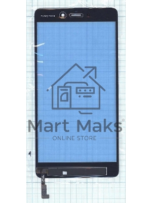 Сенсорное стекло (тачскрин) для Xiaomi Mi Note, черное