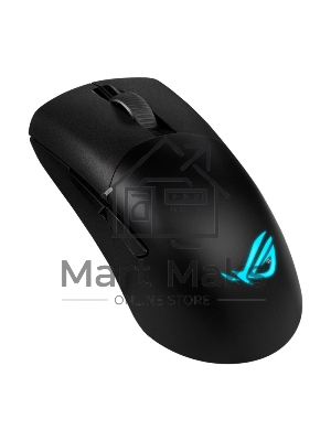 Мышь беспроводная/проводная ASUS ROG Keris Wireless AimPoint черный, 36000 dpi, радиоканал, Bluetooth, USB, кнопки - 5