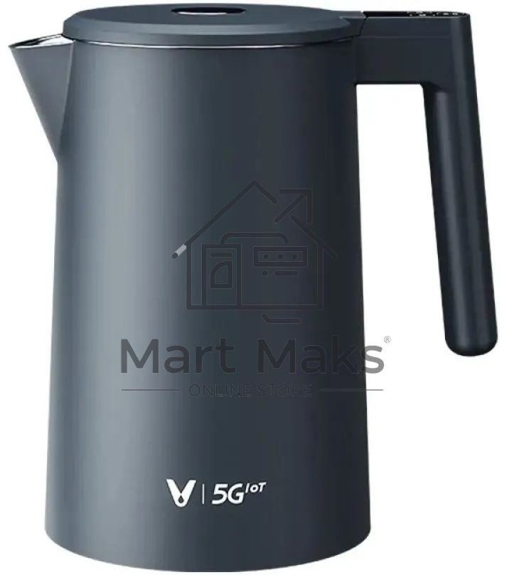Чайник электрический Viomi Double-layer kettle черный V-MK171A
