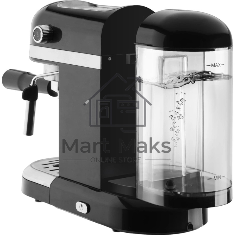 Кофеварка рожковая Ufesa PALERMO BLACK черный, исп. кофе - молотый, 1.5 л, 1350 Вт, 20 Бар.