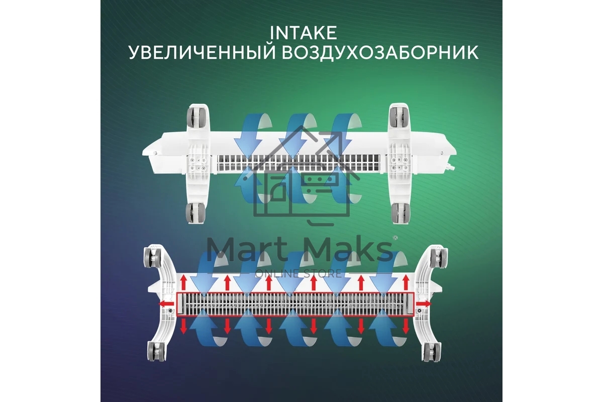 Конвектор Ballu Ettore BEC/ETMR-2000 белый, 2000 Вт, 25 м2, термостат