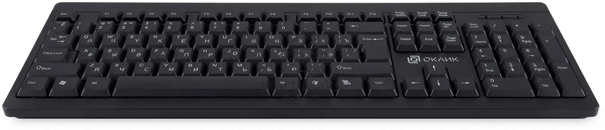 Клавиатура Oklick 95M (1788106) проводная, USB, черный