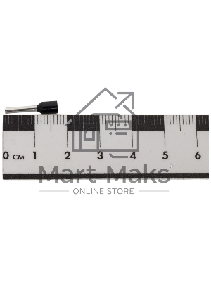 Наконечник штыревой втулочный изолированный КВТ НШВИ 1.5-10