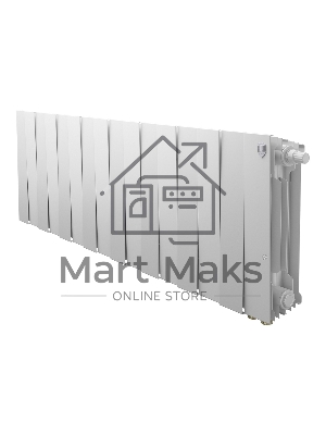 Радиатор биметаллический Royal Thermo PianoForte 300 белый VR80 - 16 секц.