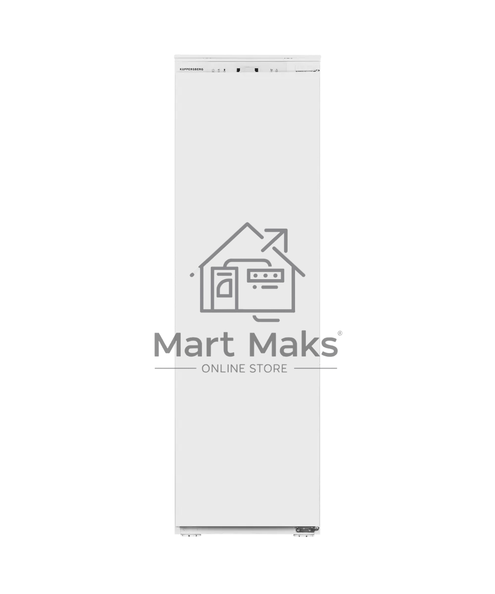 Встраиваемый холодильник Kuppersberg SRB 1781, High-Tech, ВхШхГ 177.2х54х54 см, объем 289 л, без МК, инверторный компрессор, электронное/сенсорное управление, скользящее крепление фасада, Total No Frost, LED освещение, энергоэффективность А+