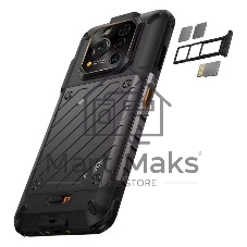 Смартфон RugOne Xever 7 12/512Gb черный