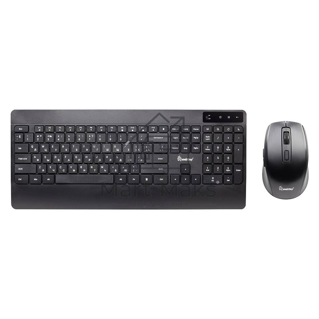 Комплект клавиатура+мышь Smartbuy серия ONE 263AG черный (SBC263AGK) /10.  