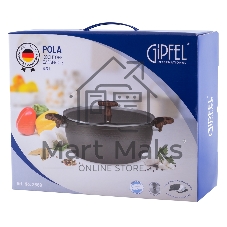 Кастрюля POLA 24х11см/3,8 л из прессованного алюминия