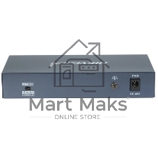 Коммутатор Hikvision DS-3E0106P-E/M, 4×100 Мбит/с PoE+ + 2×100 Мбит/с, неуправляемый