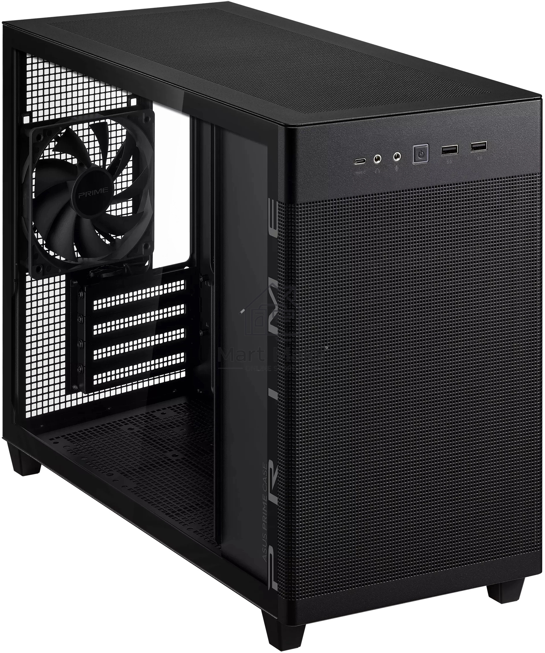 Компьютерный корпус Asus AP201 PRIME CASE TG AP201/BLK/TG
