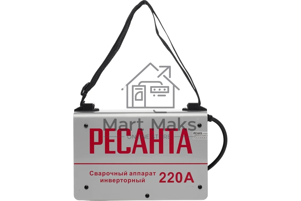 Сварочный аппарат инверторный Ресанта САИ 220 65/22 в кейсе