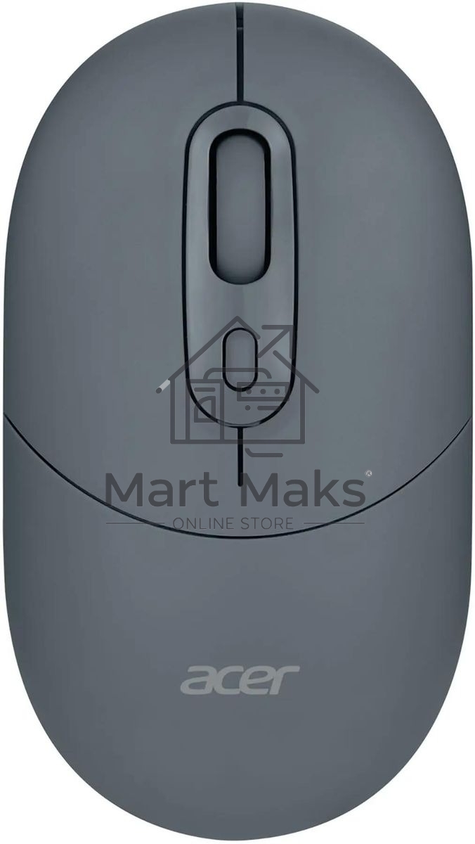 Мышь беспроводная Acer OMR301 черный, 1600 dpi, радиоканал, Bluetooth, USB, кнопки - 4