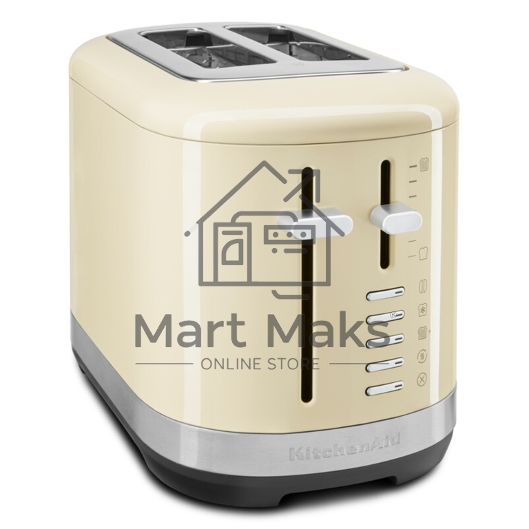 Тостер KitchenAid 5KMT2109EAC, кремовый, на 2 тоста
