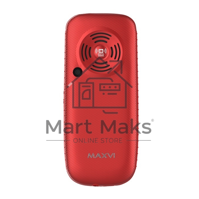Мобильный телефон Maxvi B9 красный