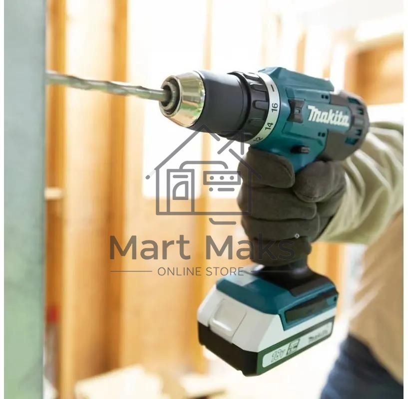Дрель-шуруповерт Makita DF488D002 аккум. патрон:быстрозажимной