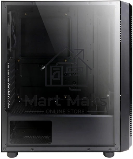 Компьютерный корпус ZALMAN S4, ATX, BLACK, WINDOW, 1x5.25