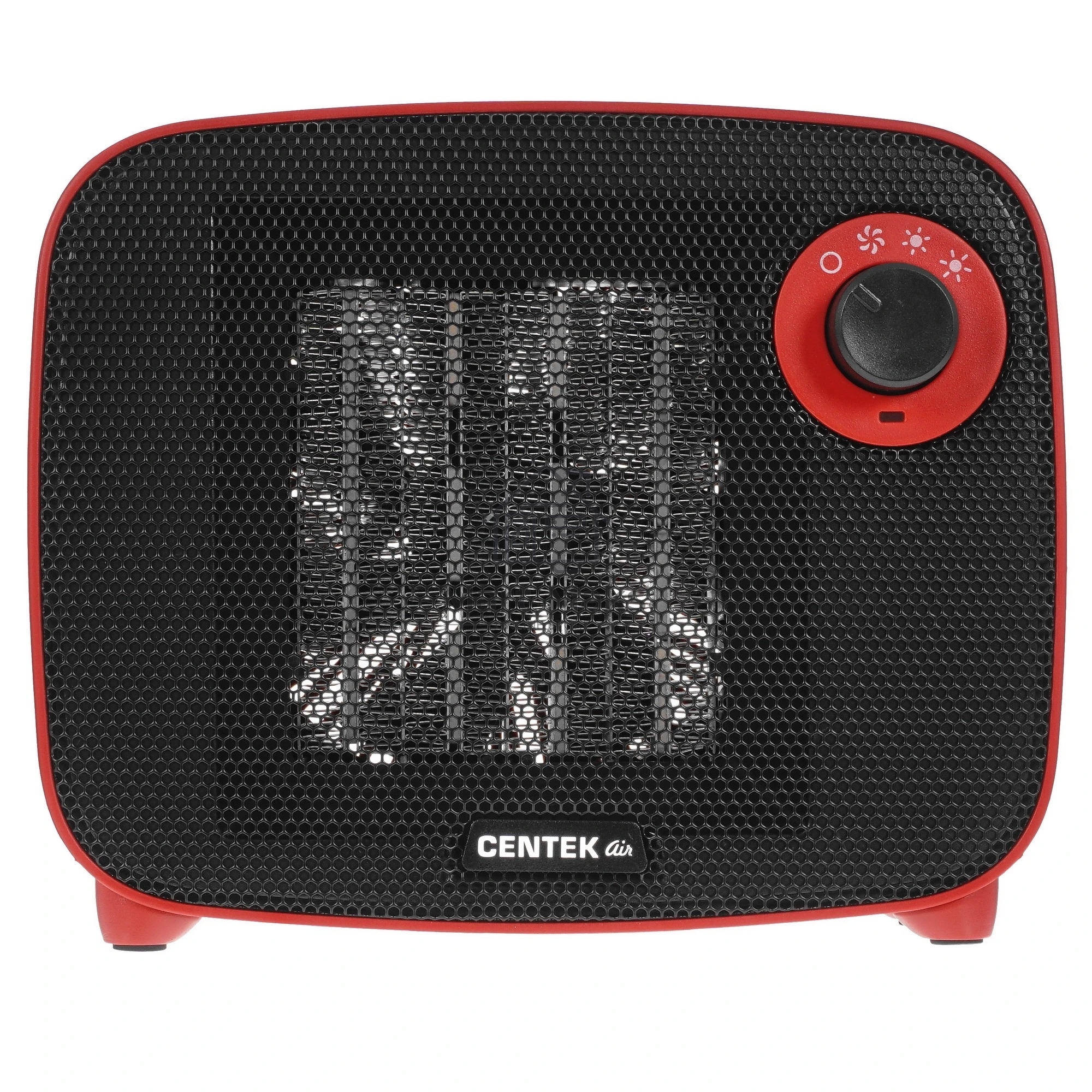 Тепловентилятор CENTEK CT-6022, 1500Вт, красный, черный