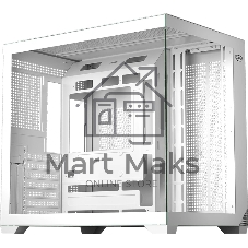 Корпус без блока питания PCCooler C3T700 WH, Midi-Tower, TG, no fans, 1xUSB-A 3.0 + 1xUSB-A 2.0 + 1xUSB-C, ATX, mATX, mITX белый