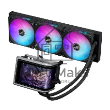 Жидкостная система охлаждения ASUS ROG RYUO IV 360 ARGB черный, алюминий/медь, 2000 об/мин, 30.7 дБ, 4 pin