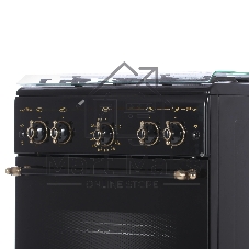 Плита газовая Gefest ПГ 5100-02 0187 черный, конфорок 4 шт, духовка 52 л, 50 см x 85 см x 58.5 см