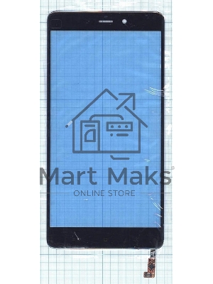 Сенсорное стекло (тачскрин) для Xiaomi Mi Note, черное