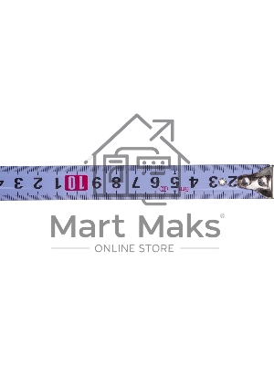 Рулетка Matrix Rubber, 5 м х 19 мм, обрезиненный корпус