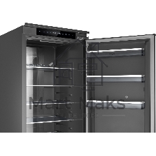 Холодильник Weissgauff WRK 2000 Total NoFrost Inverter нержавеющая сталь двухкамерный 240/95л морозилка снизу