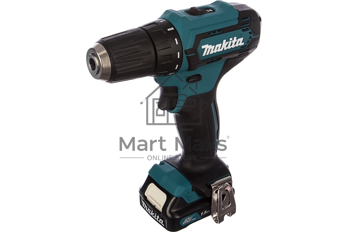 Дрель-шуруповерт Makita DF333DWYE Аккумуляторная, Кейс