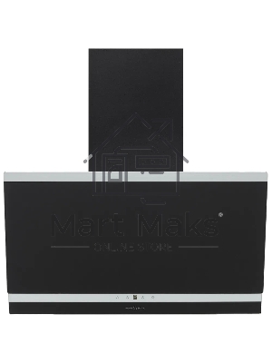 Вытяжка наклонная Krona Irma A 600 черный/серебристый, 60 см, 1300 куб. м/ч, 65 дБ