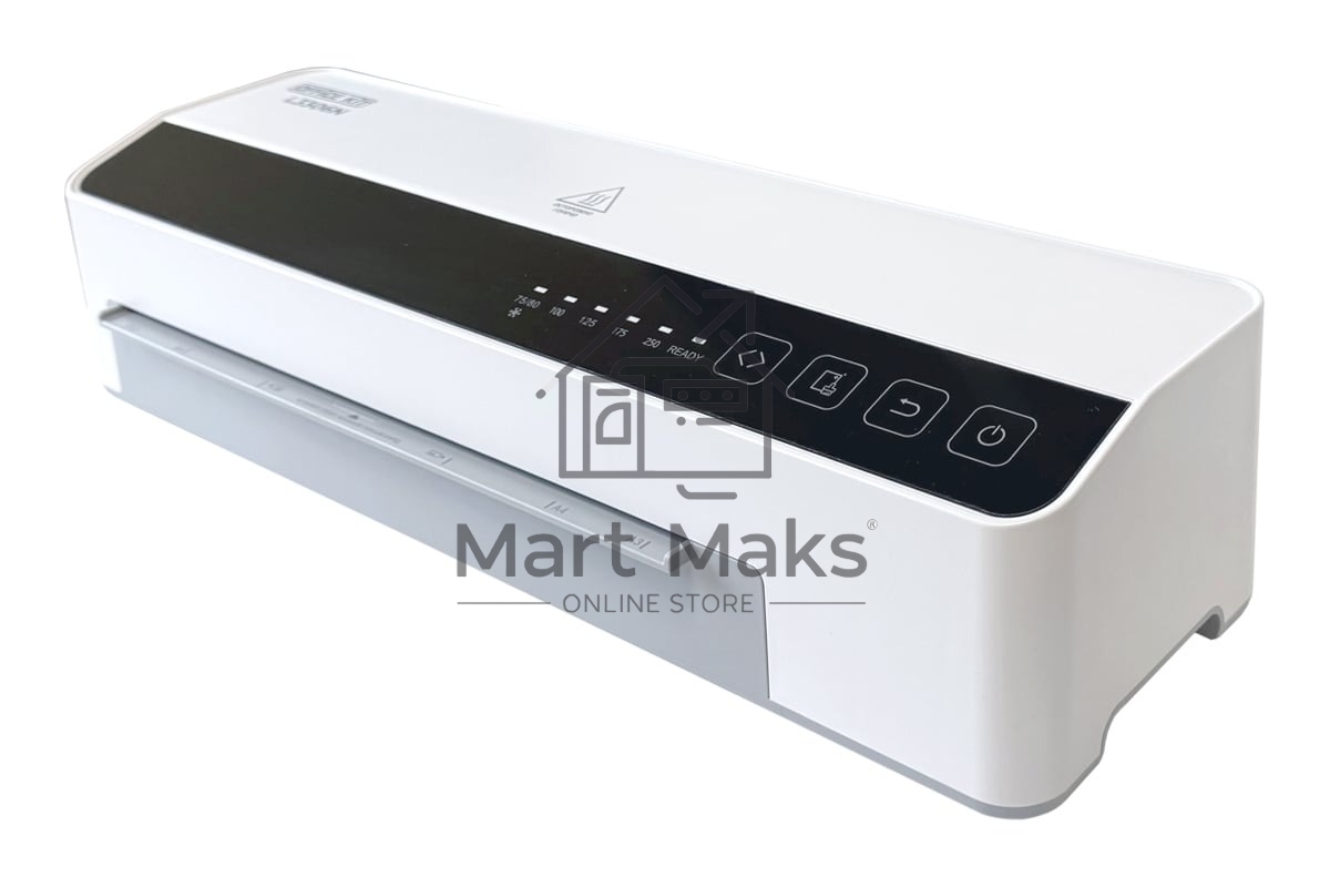 Ламинатор Office Kit L3306N белый/черный A3 (75-250мкм) 100см/мин (6вал.) хол.лам. лам.фото реверс