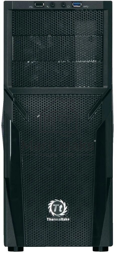 Компьютерный корпус Thermaltake Versa H21 черный без БП ATX 2x120мм 1xUSB 2.0 1xUSB 3.0 audio bott PSU