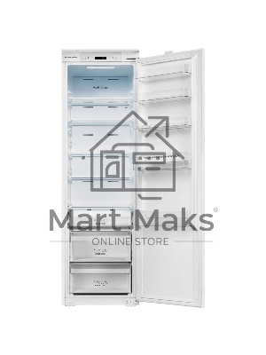 Встраиваемый холодильник Kuppersberg SRB 1781, High-Tech, ВхШхГ 177.2х54х54 см, объем 289 л, без МК, инверторный компрессор, электронное/сенсорное управление, скользящее крепление фасада, Total No Frost, LED освещение, энергоэффективность А+