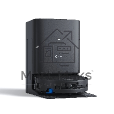 Робот-пылесос Ecovacs Deebot T80S Omni черный, 6400 мА·ч Li-Ion, уборка влажная/сухая, пылесборник контейнер 0.22 л